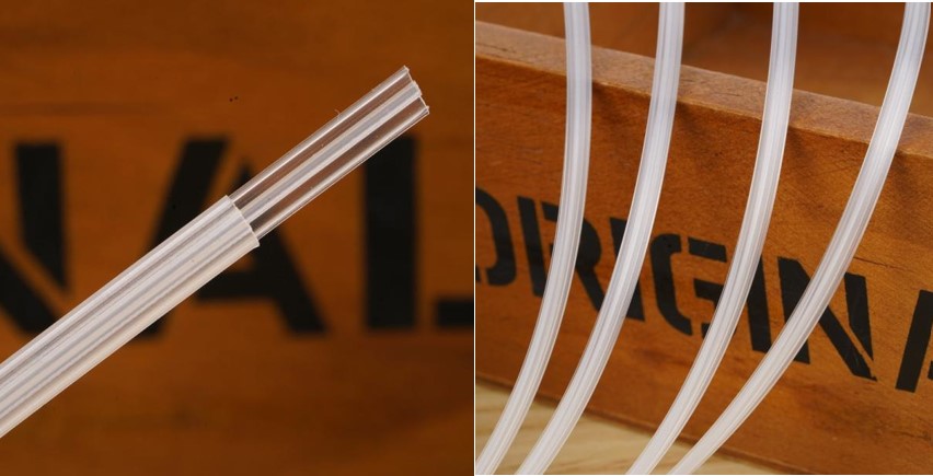 Dây zipper không có khóa kéo